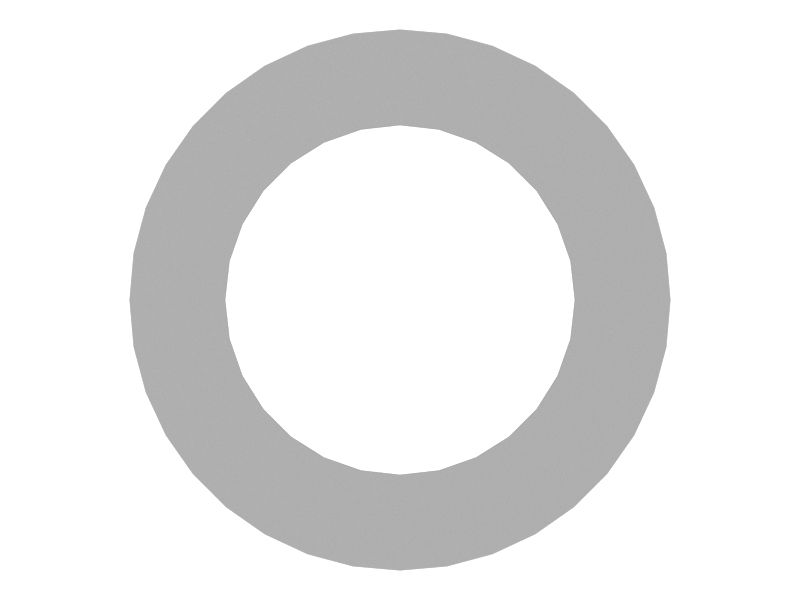 Кольцо подшипника упорное