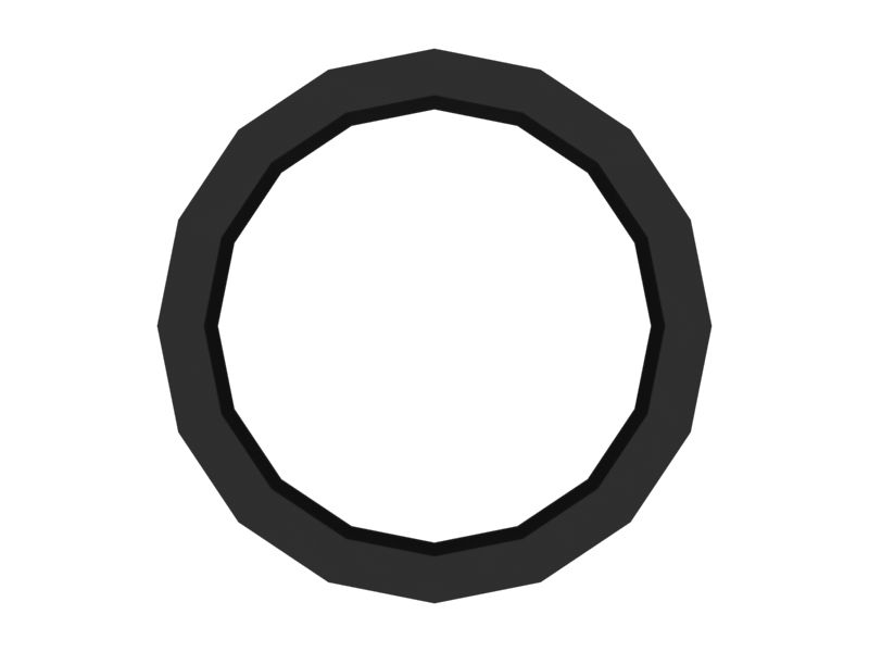 Термоусадочная труба в бухте, внутренний диаметр 6,4 мм