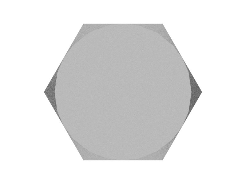 Болт с шестигранной головкой с резьбой M12X1,75
