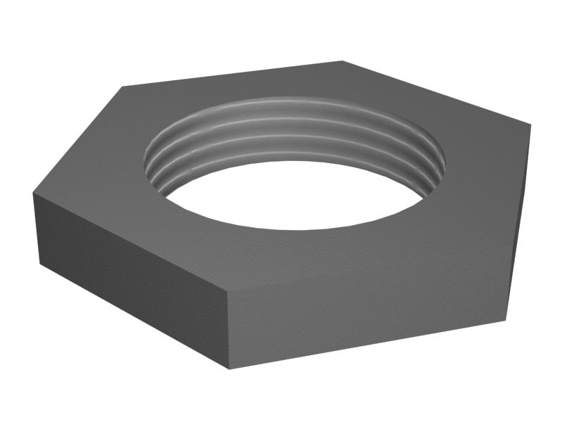 Стопорная шестигранная гайка 3/4''-16