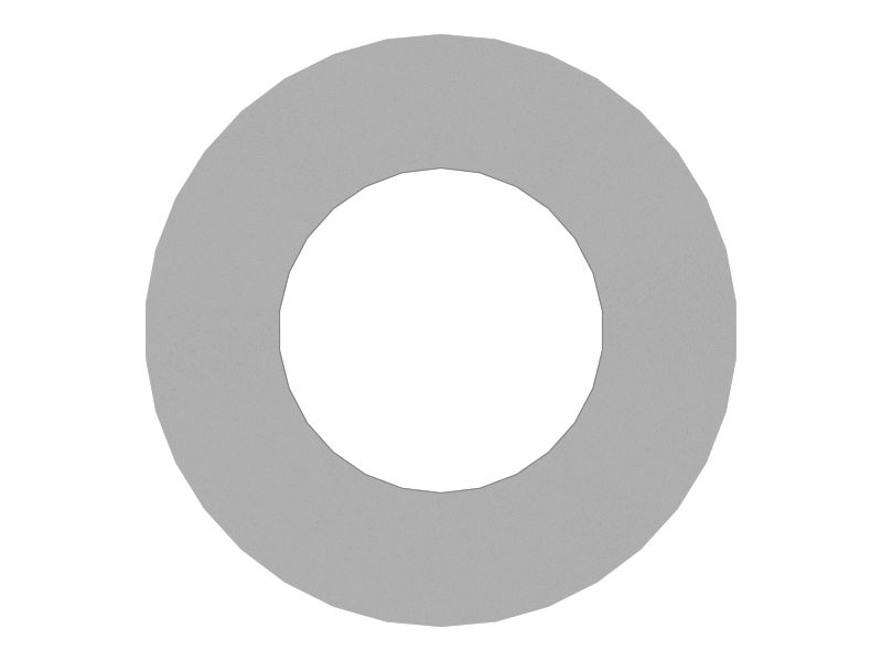 Стальная проставка длиной 9 мм