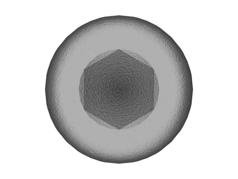 Болт с головкой под шестигранный торцевой ключ