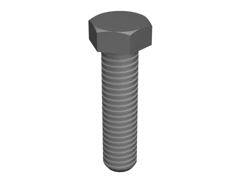 Болт с шестигранной головкой 1/2"-13 x 2