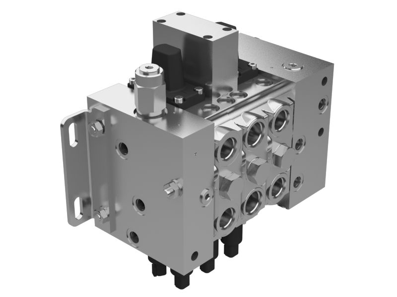 Блок группы клапанов