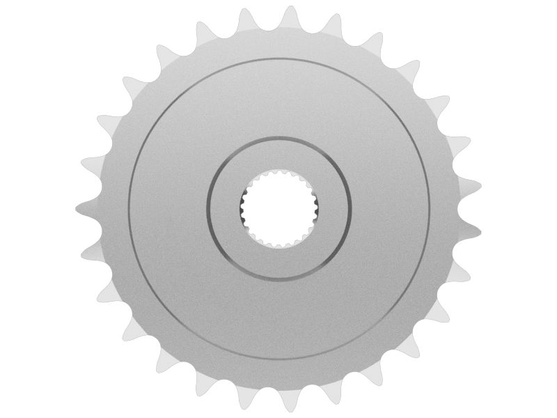 Ось ведущего колеса