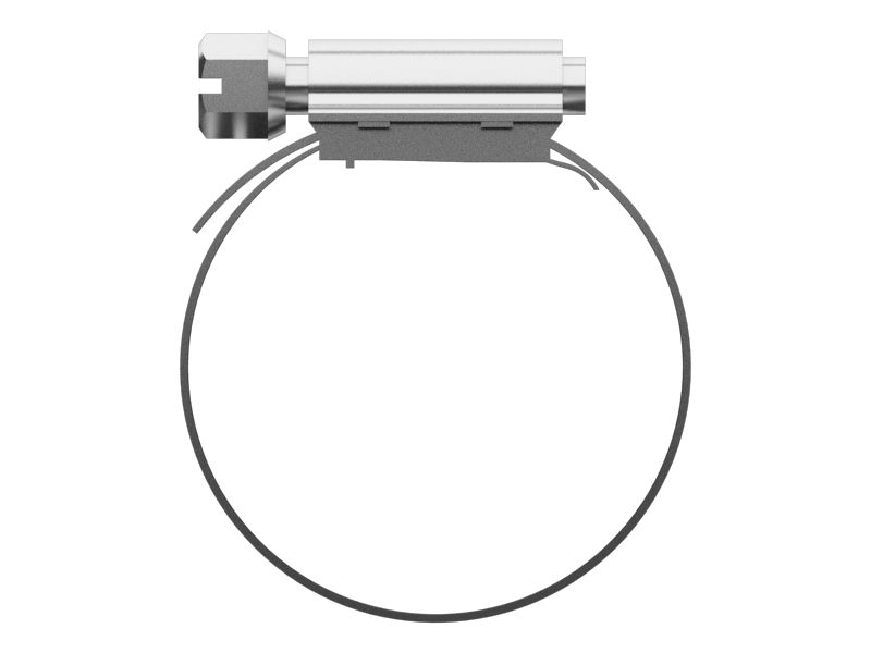 Шланговый хомут с минимальным внутренним диаметром 22,20 мм