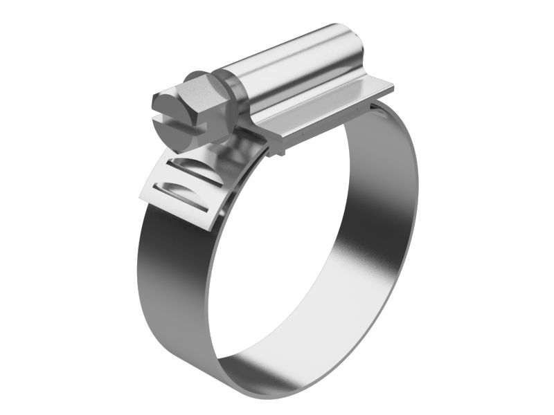 Шланговый хомут с минимальным внутренним диаметром 22,20 мм