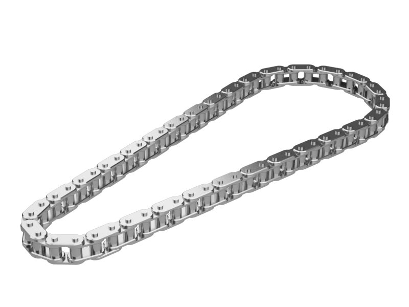 191-9762: Роликовая цепь 100HS