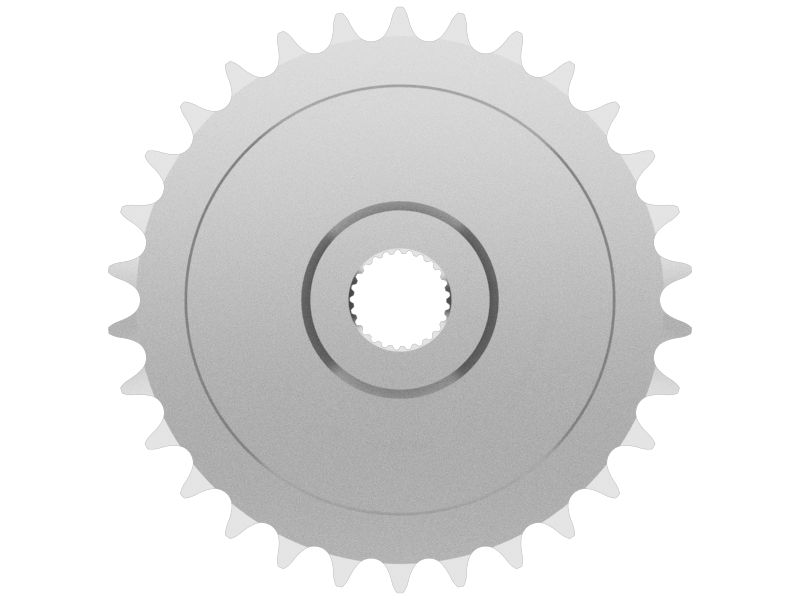 Ось ведущего колеса