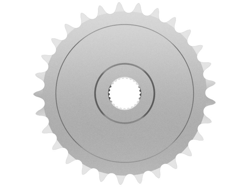 Ось ведущего колеса