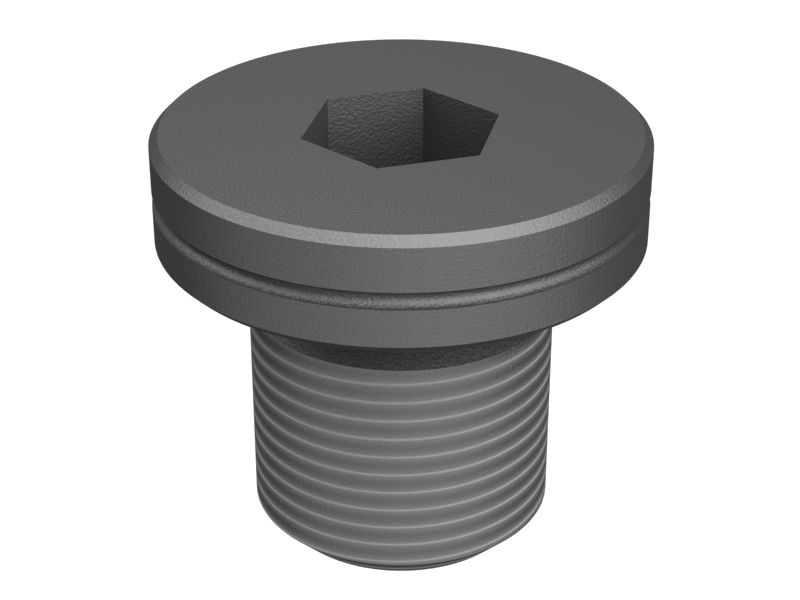 Заглушка с шестигранной резьбой M12X1,5