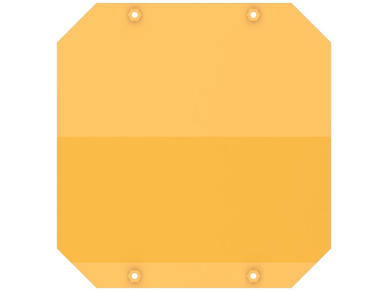 Опорная плита рамы