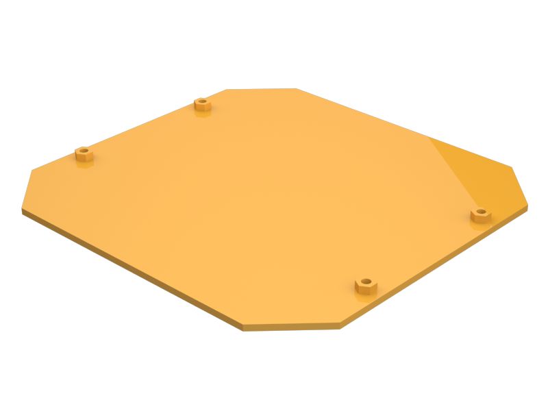 Опорная плита рамы