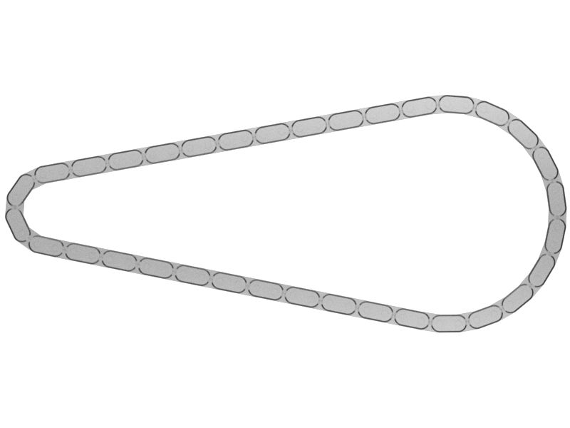 Узел цепной передачи