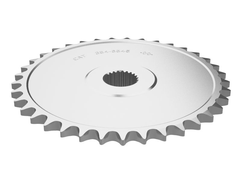 354-6545: Ось ведущего колеса