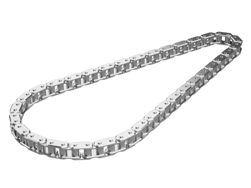 Узел цепной передачи