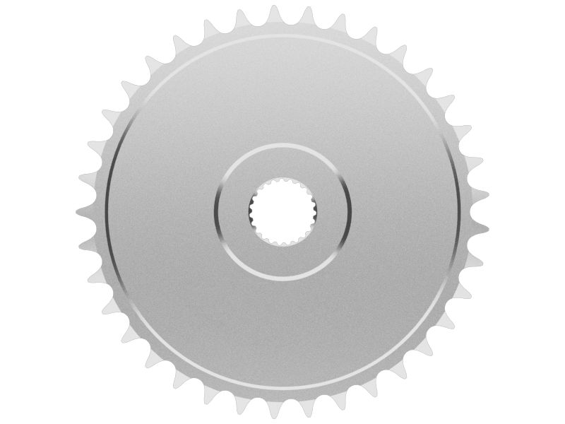 Ось ведущего колеса