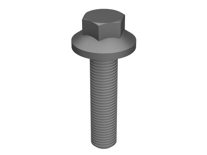 6I-0917: Болт с фланцевой головкой