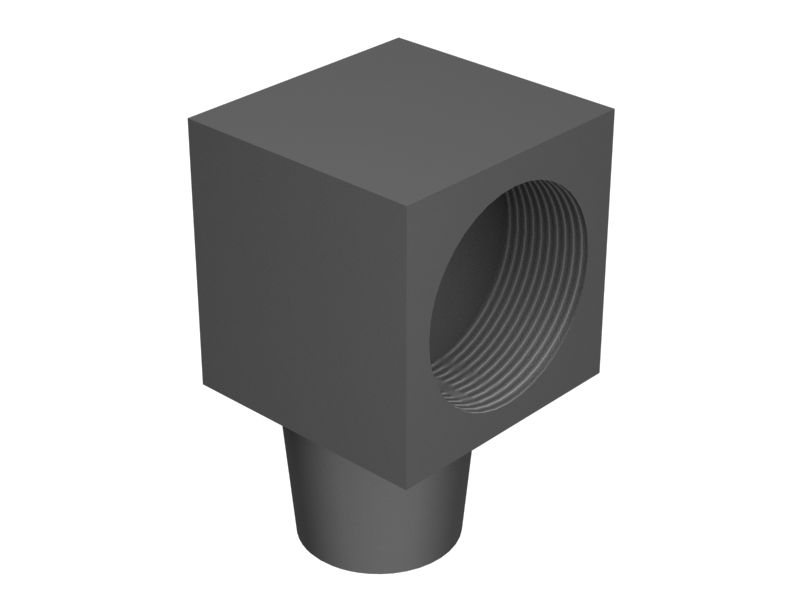 Латунный коленчатый переходной патрубок фитинга гидравлической трубы, 90 градусов