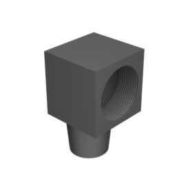 5K-9243: Hydraulic Fitting 90 Degree Brass Elbow Adapter