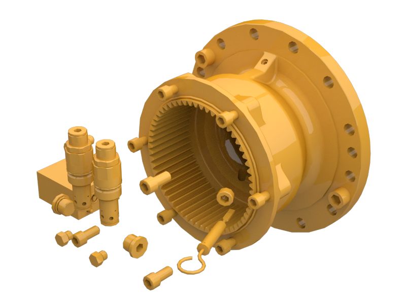 Электродвигатель механизма поворота