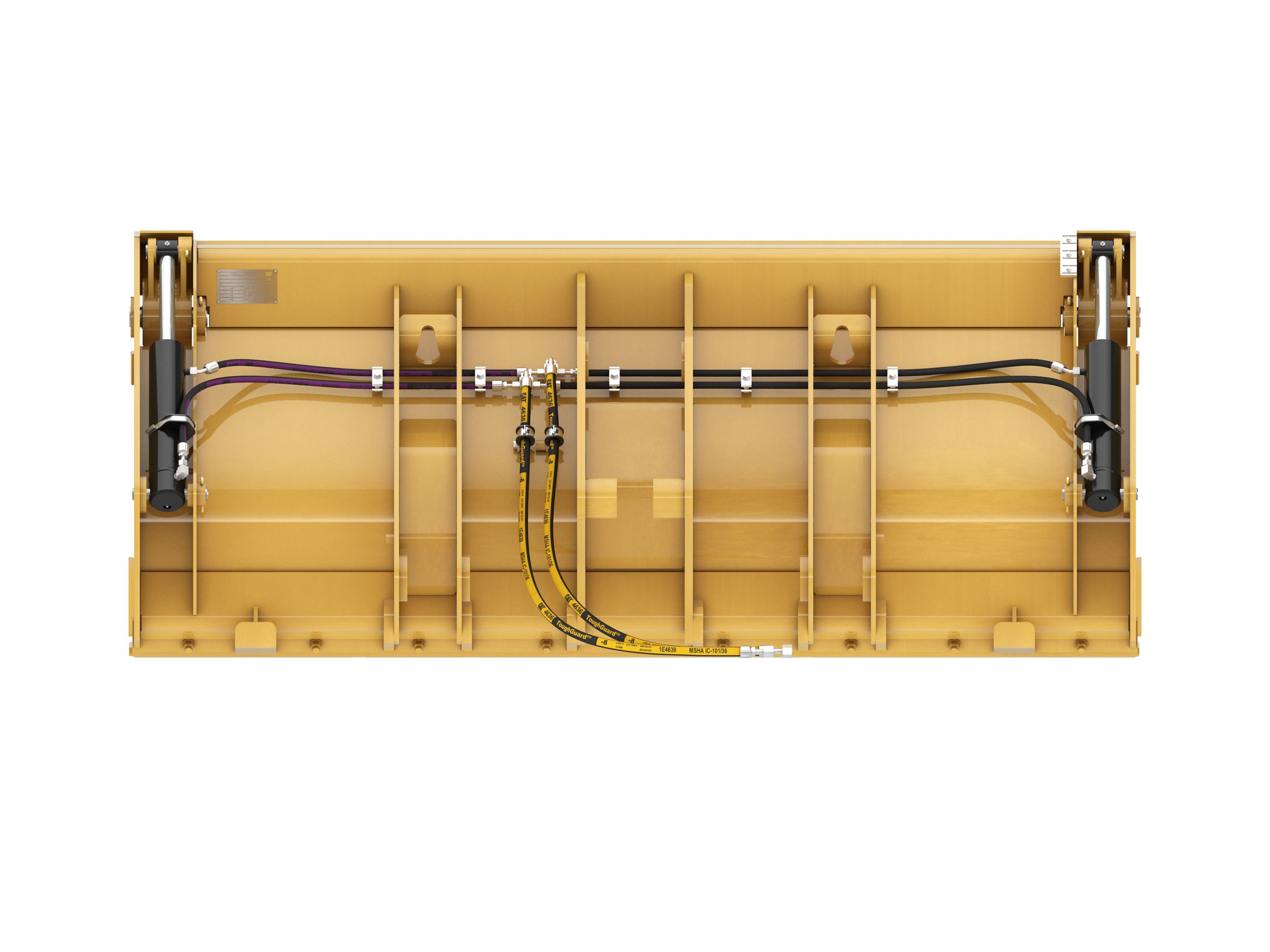 1.34 m3 (1.75 yd3), Single Tilt Pin On, Bolt-On Cutting Edge, Heavy Duty 
