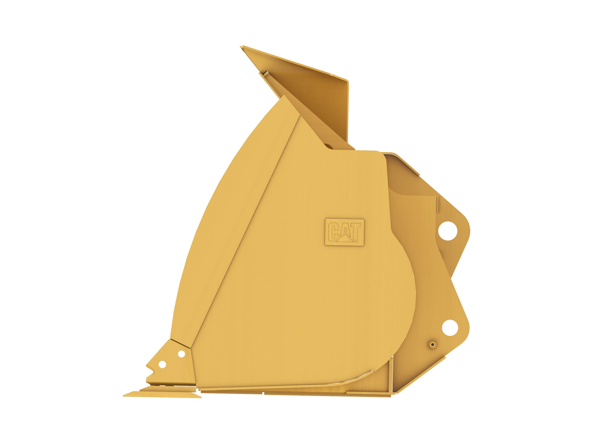 3.0 m3 (4.0 yd3), 2550 mm (100 in), Pin On, Bolt-On Cutting Edge 