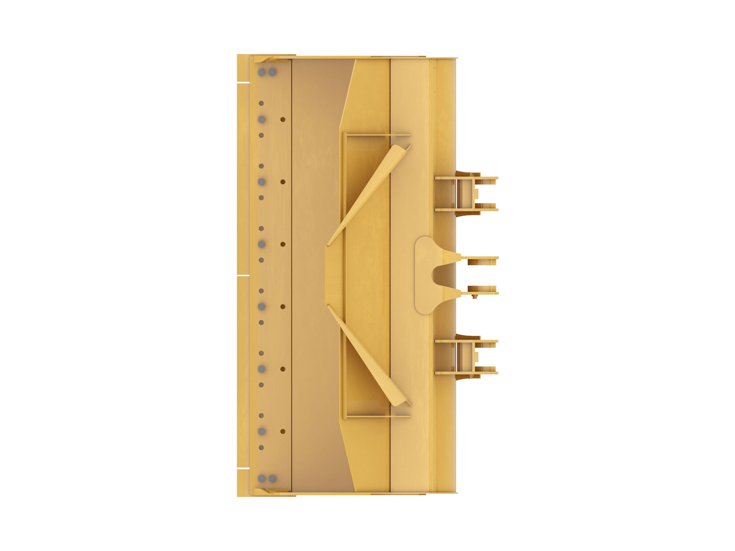 3.0 m3 (4.0 yd3), 2550 mm (100 in), Pin On, Bolt-On Cutting Edge 