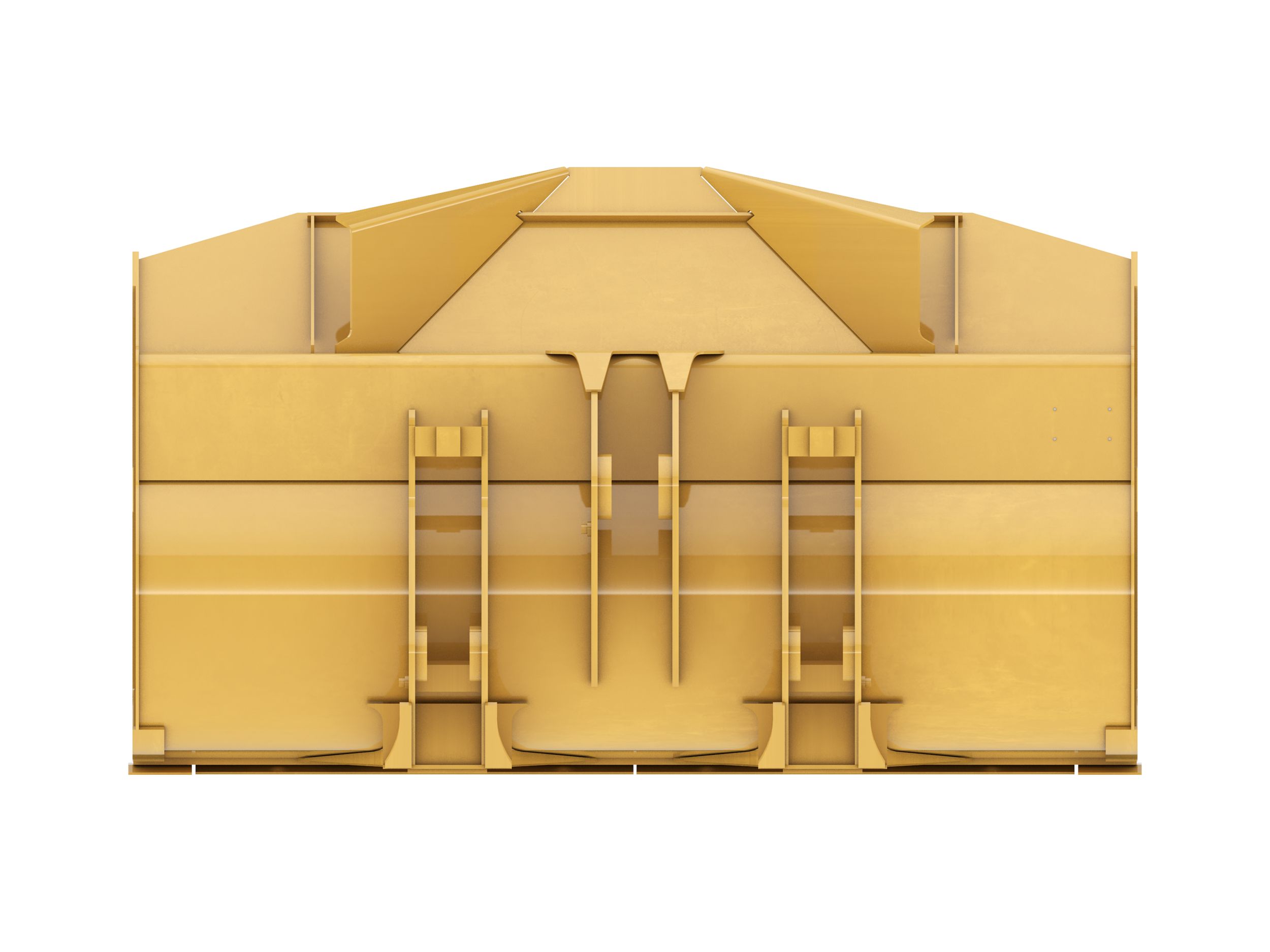 3.0 m3 (4.0 yd3), 2550 mm (100 in), Pin On, Bolt-On Cutting Edge 