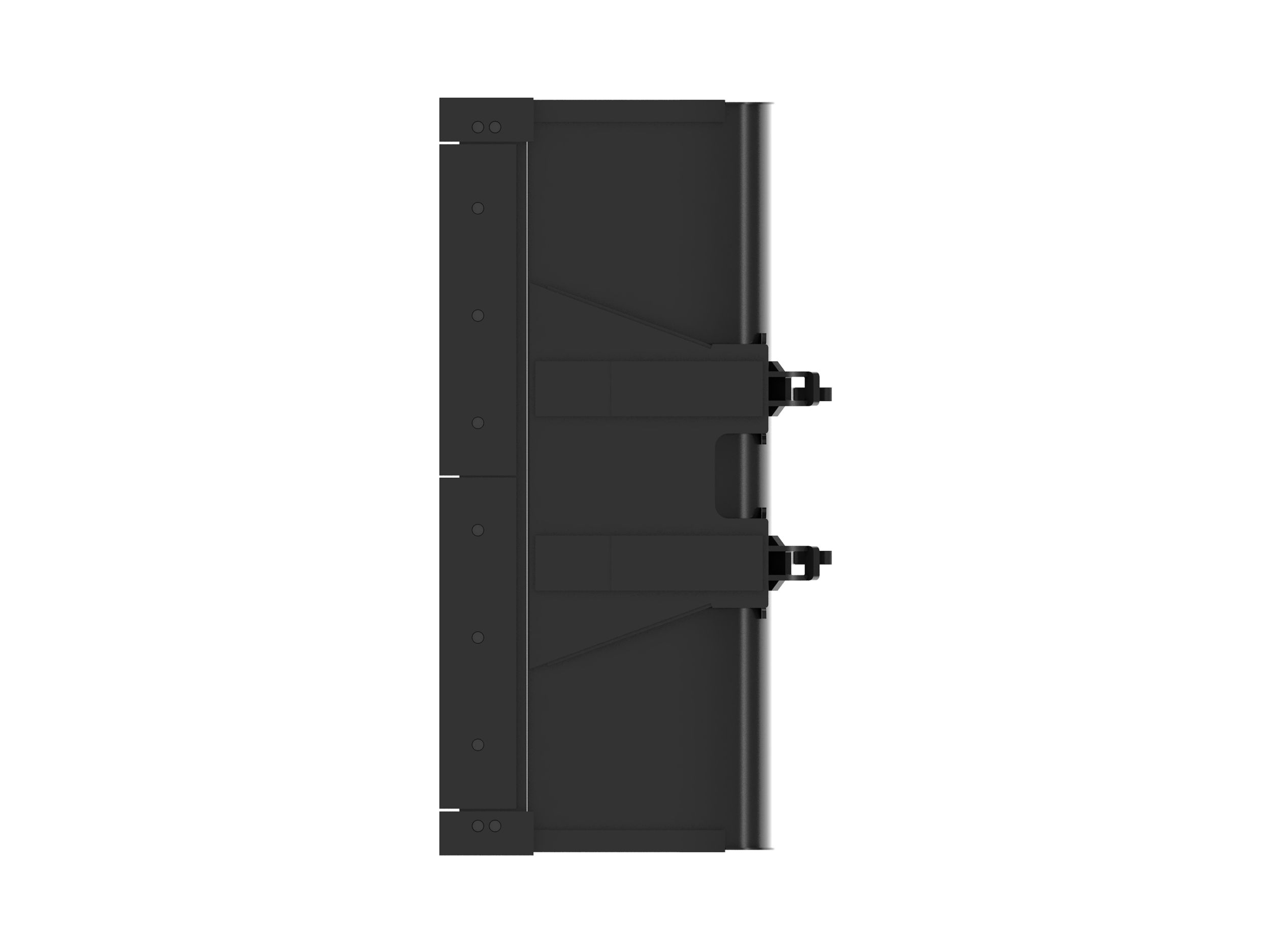 3.4 m3 (4.4 yd3), 2750 mm (108 in), Fusion™ Coupler, Bolt-On Cutting Edge 