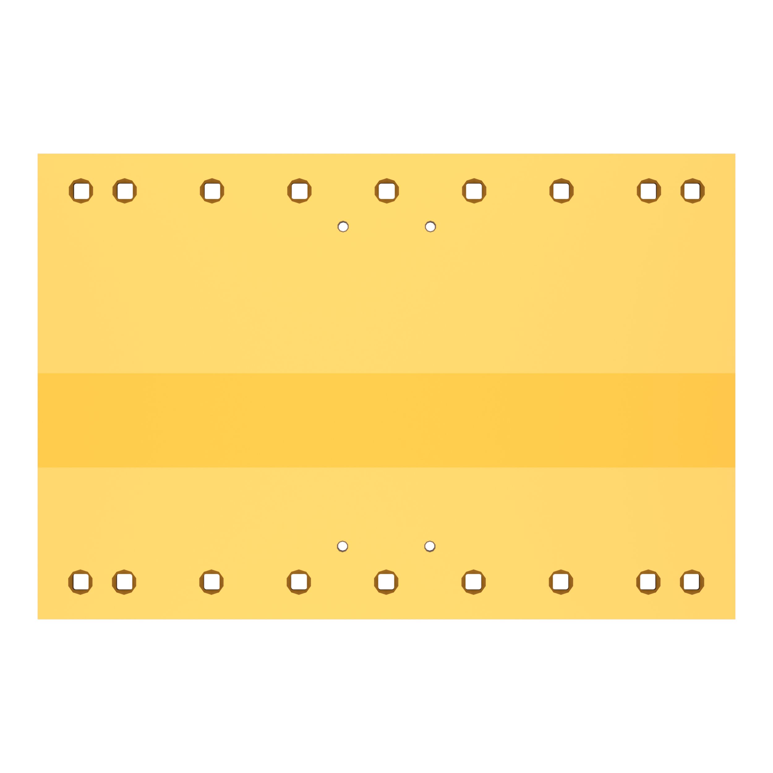 Комплект режущих кромок