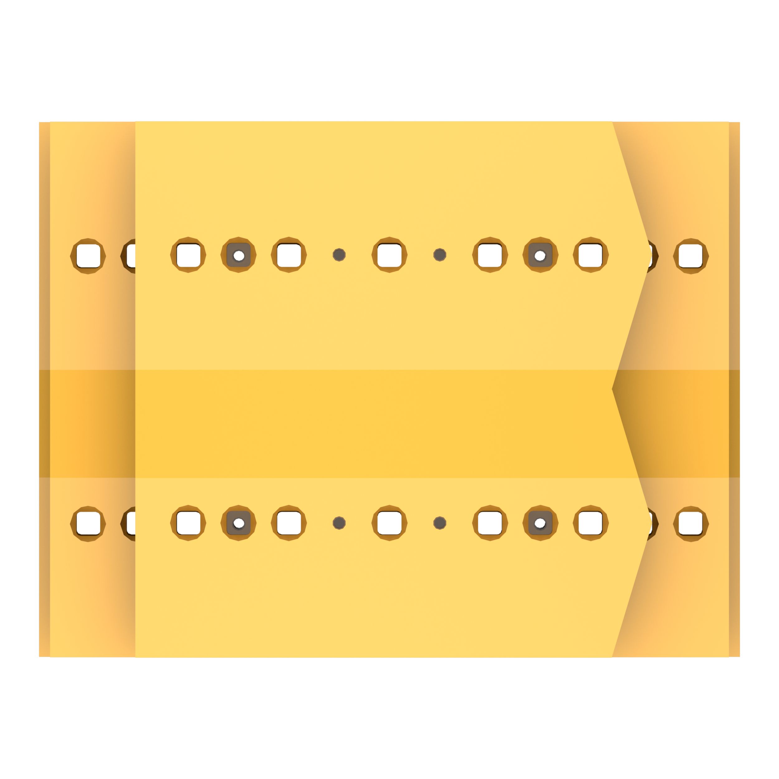 Комплект режущих кромок