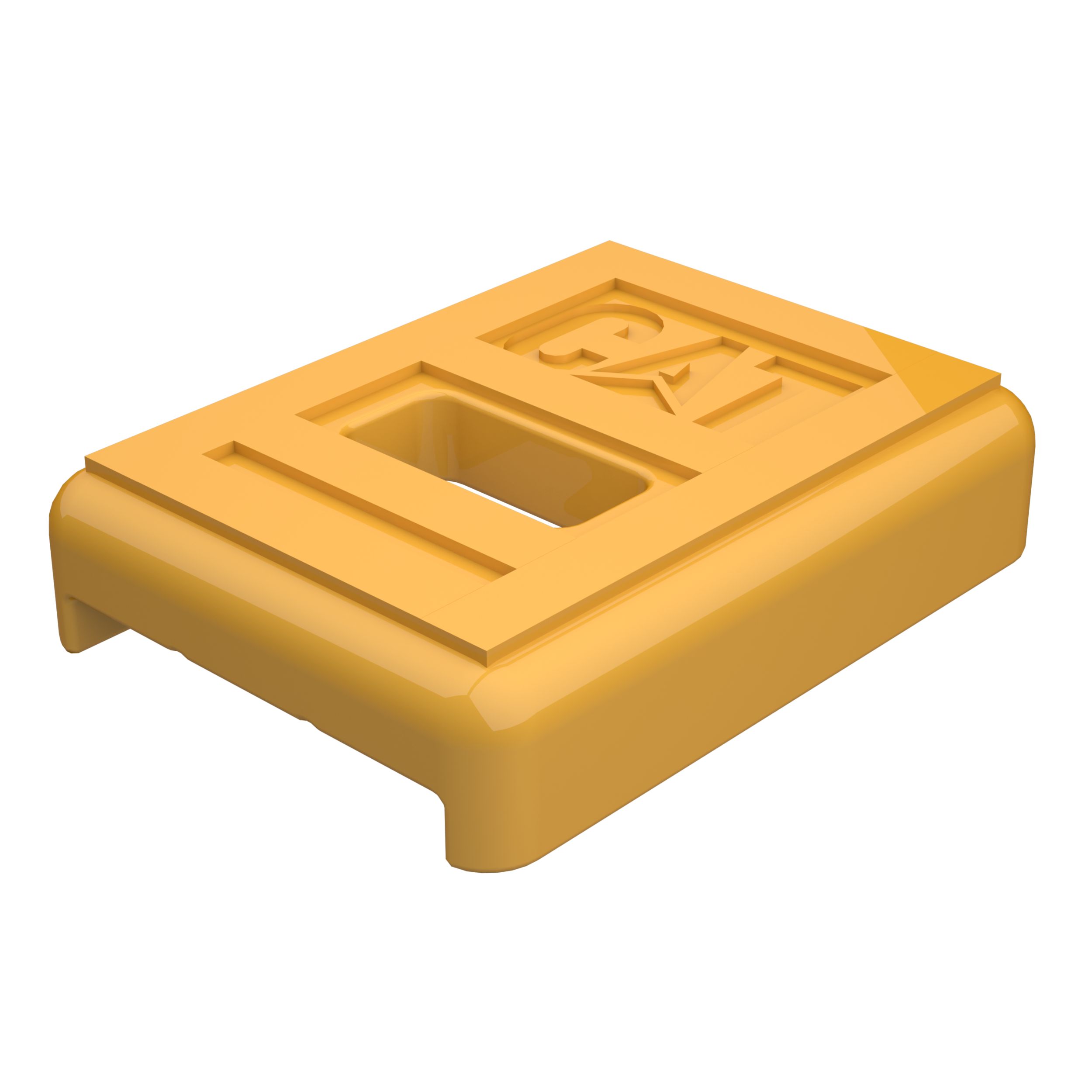 Крышка из износостойкого материала, усиленная