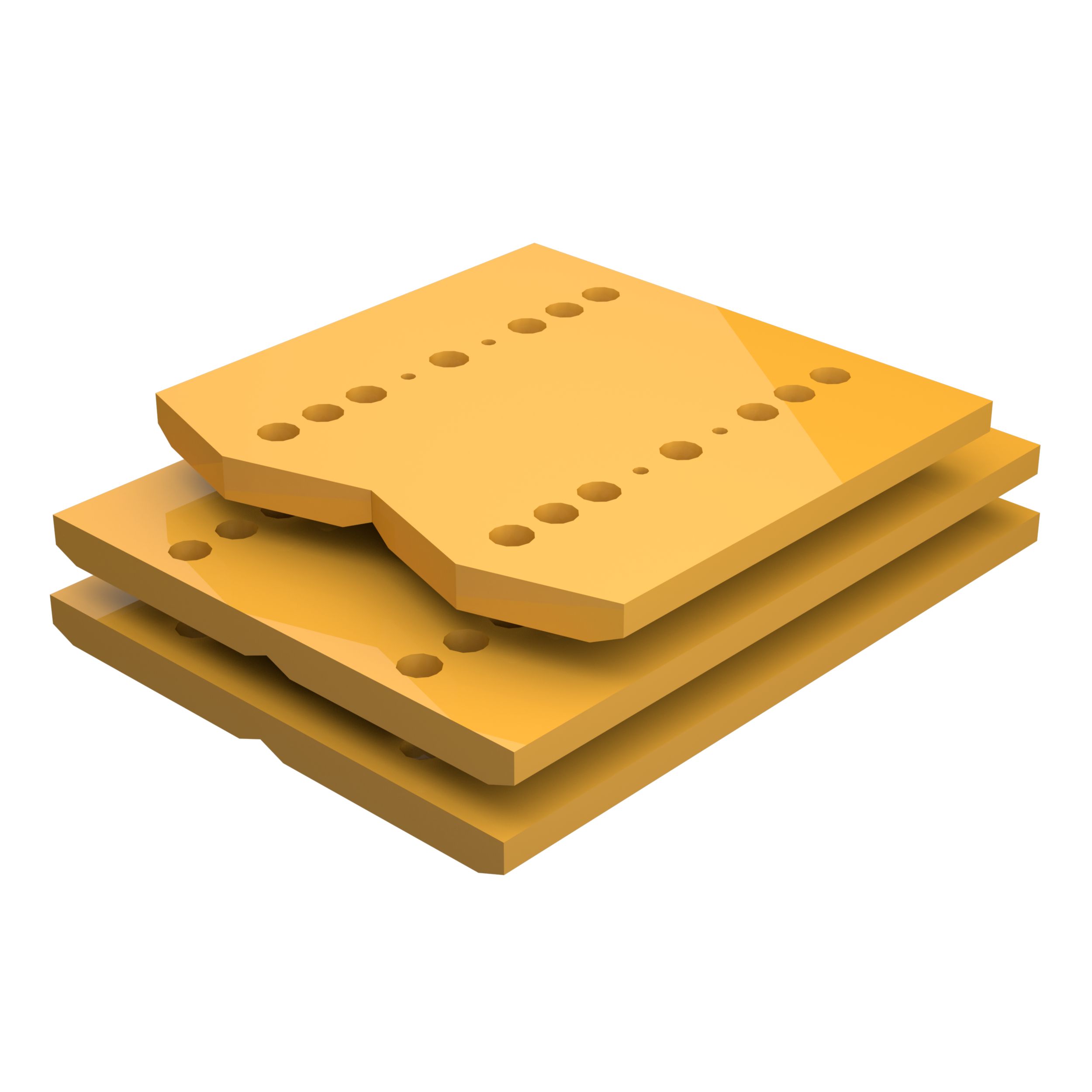 Комплект режущих кромок