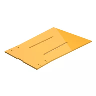 416-5173: 18mm Thick Bucket Bottom Wear Plate