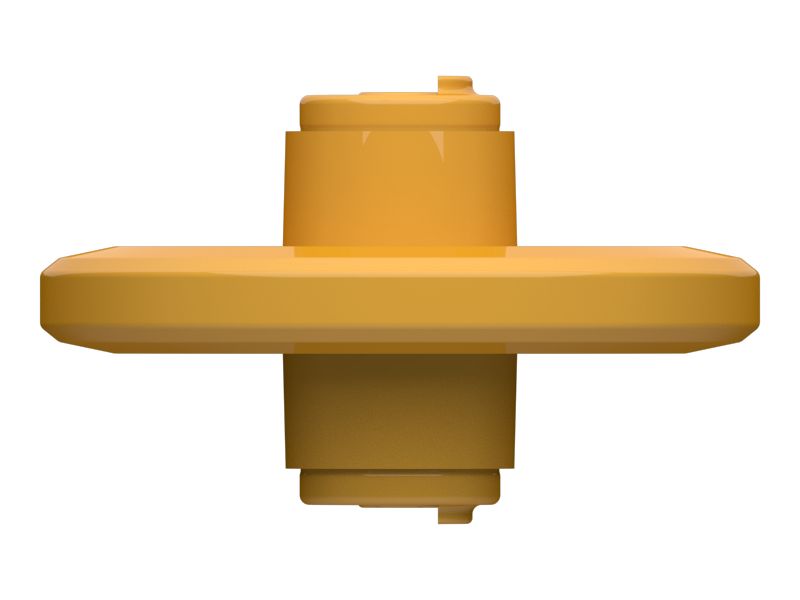 Одноребордное направляющее колесо