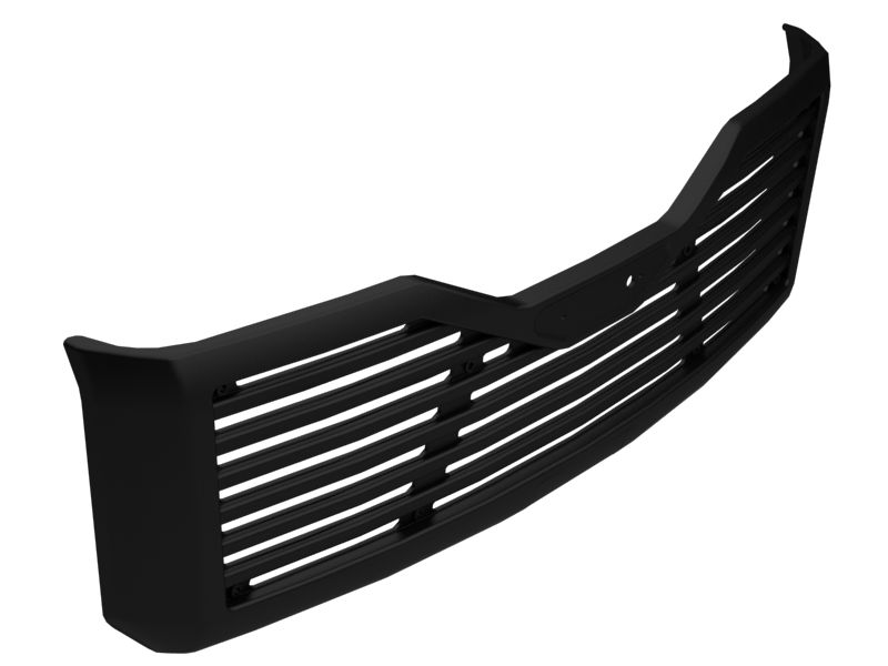 Пластмассовая решетка капота