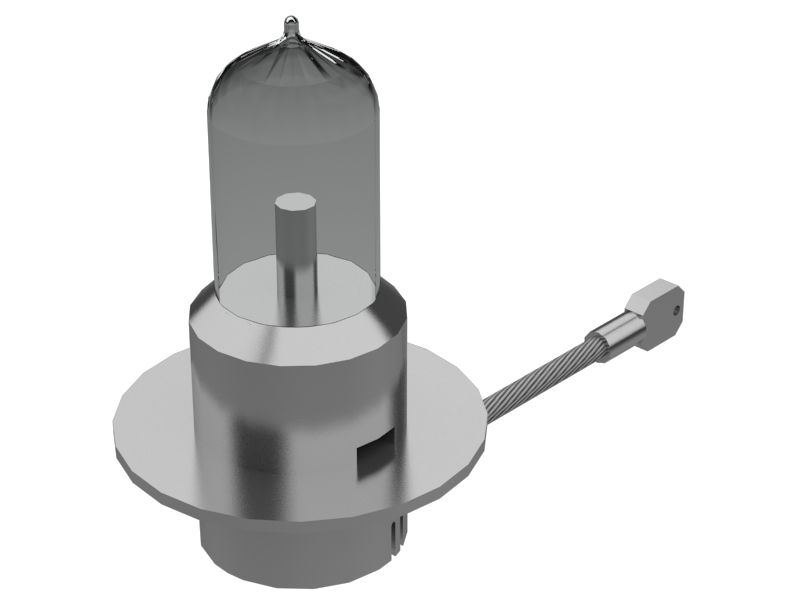 Стеклянная галогенная лампа H3 70 Вт