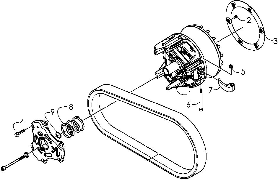 564-8004: ПРИВОДНАЯ МУФТА В СБОРЕ