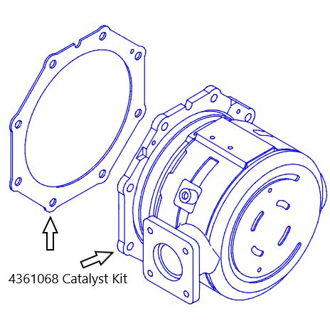 436-1068: 触媒キット | Cat® Parts Store