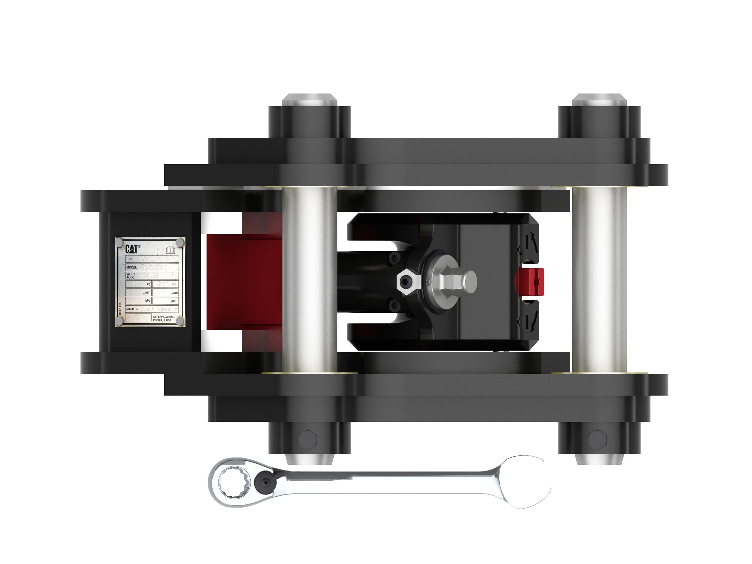 Механическое устройство для мини-экскаваторов 3–4 т