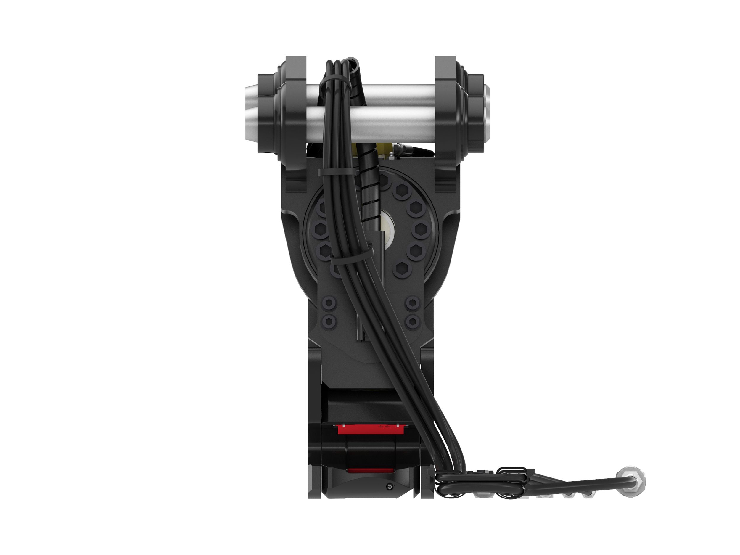 Наклонный узел крепления с захватами двойной блокировки для мини-экскаваторов 5 т