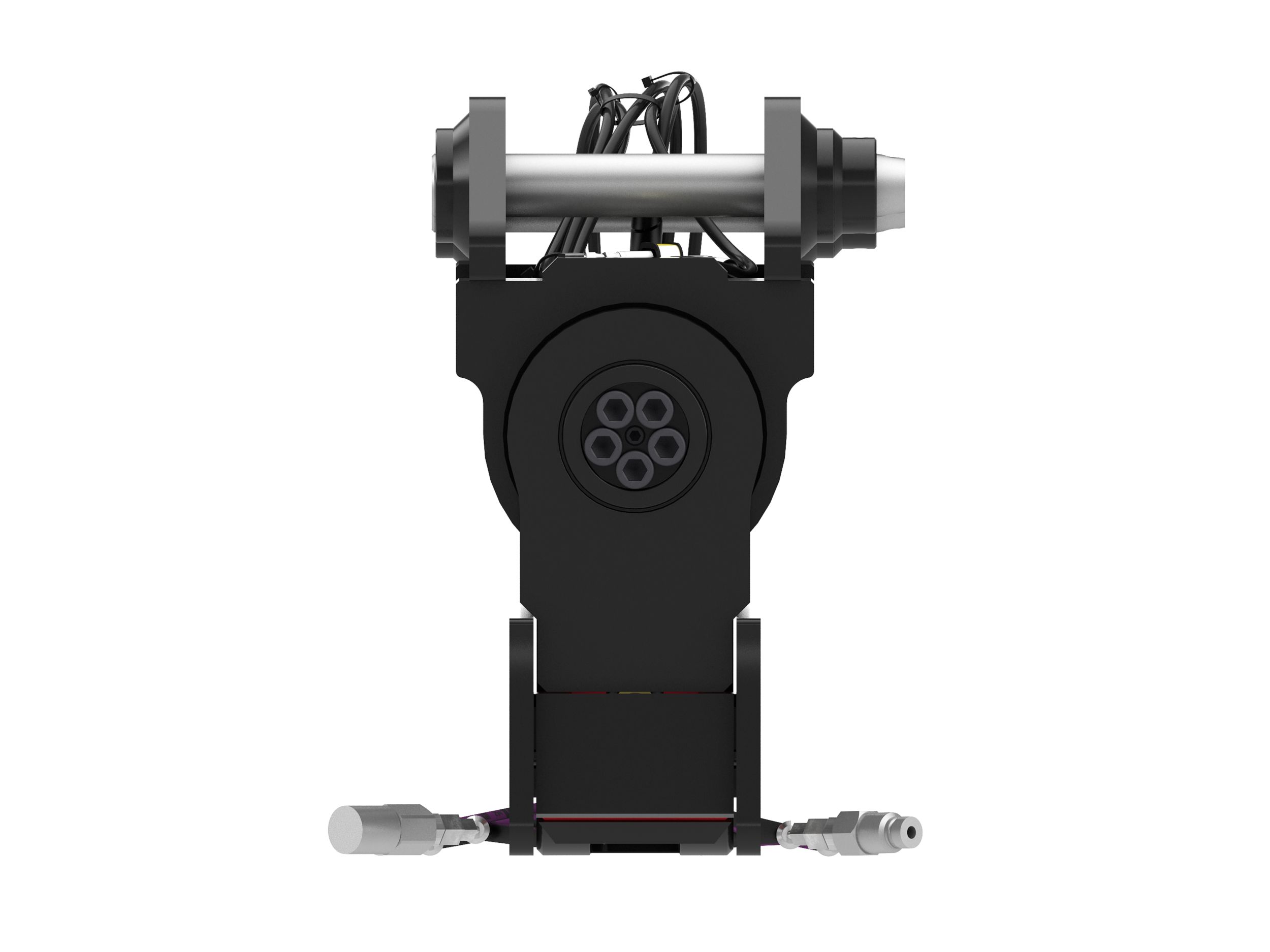 Наклонный узел крепления с захватами двойной блокировки для мини-экскаваторов 8 т