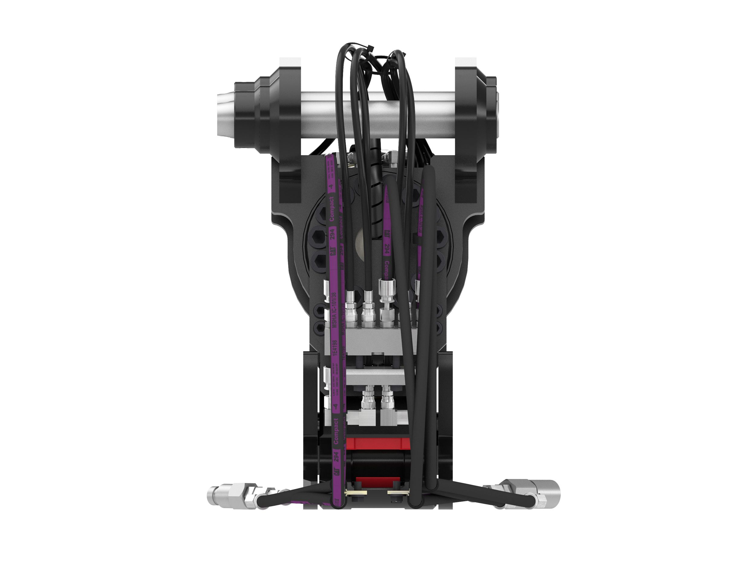 Наклонный узел крепления с захватами двойной блокировки для мини-экскаваторов 8 т