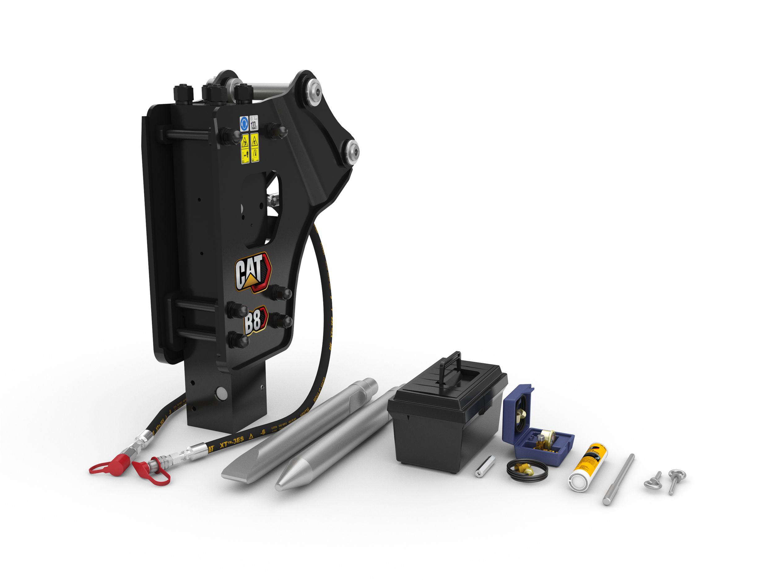 B8, боковое крепление