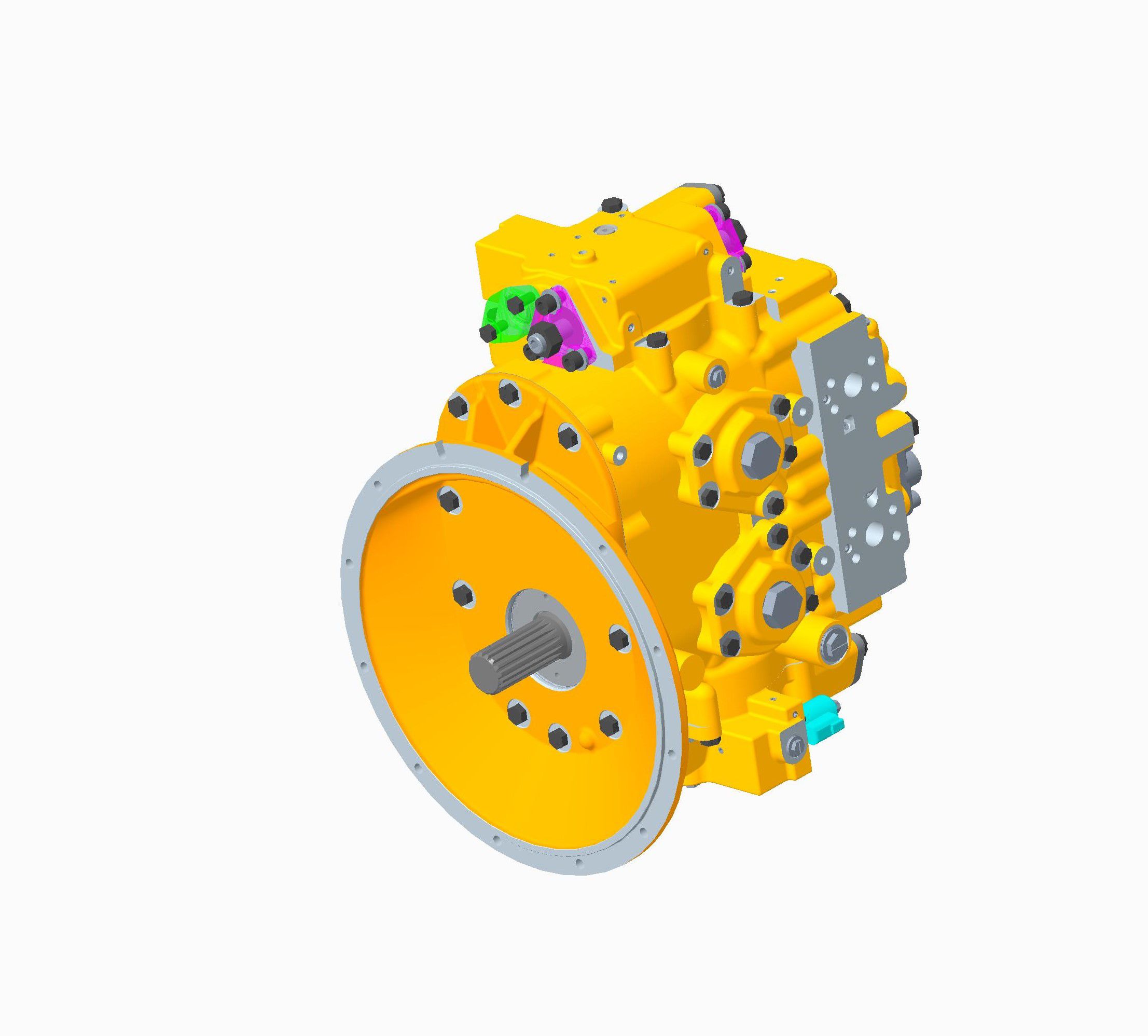 10R-9073: ГИДРАВЛИЧЕСКИЙ НАСОС ВПРЫСКА