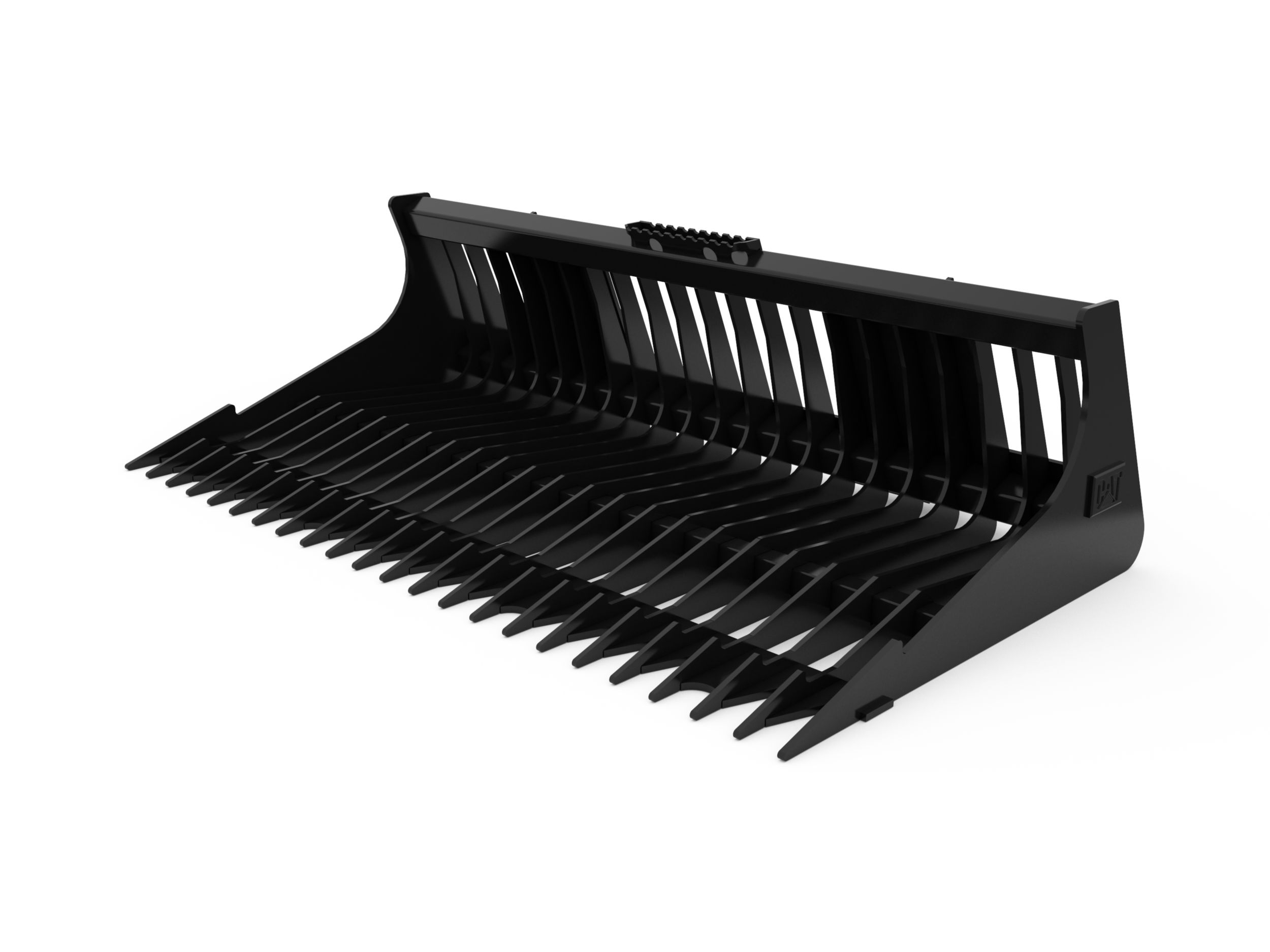 1849 мм (74 дюйма), с пластинчатыми зубьями