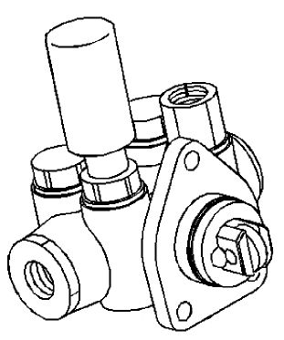 Топливный насос, используемый в двигателе