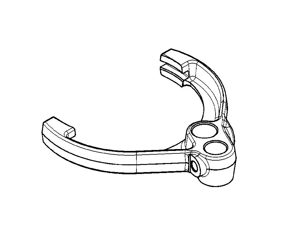 ВИЛКА МЕХАНИЗМА ПЕРЕКЛЮЧЕНИЯ