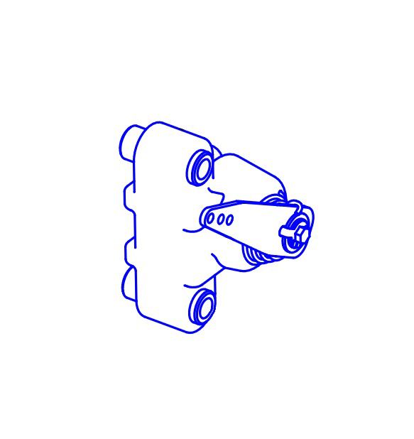 Стояночный тормоз с механическим суппортом